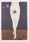 José Ortega, Eva, lithograph a colori