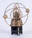 Astronaute (Hommage á Jules Verne) by Miguel Ortiz Berrocal, 1979, scultura in bronze and argento, offered May 2023