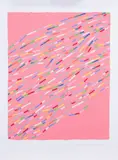 Piero Dorazio, Senza titolo, 1997, screenprint a colori