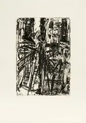 De America by Emilio Vedova, 1971, etching, offered May 2023