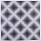 Getulio Alviani, Testura grafica per ortogonale, 1972, lithograph