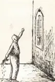 Ottone Rosai, Accidenti al caldo!, 1929, inchiostro and pencil on paper