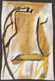 Senza titolo by Tommaso Cascella, 1995, mixed media on card, offered May 2023