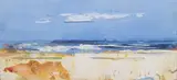 Marina by Sergio Scatizzi, oil on panel, offered May 2023