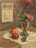 Natura morta by Vincenzo Frunzo, 1942, oil on panel, offered May 2023