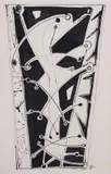 Angelo Savelli, Senza titolo, 1948, mixed media on paper