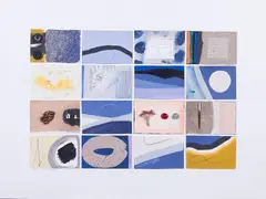 Walter Fusi, Carmina Burana, 2005, mixed media and collage on card