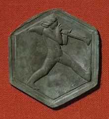 Putto che suona by Marino Marini, formella in bronze, offered May 2023