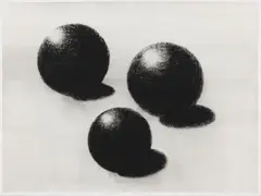 Marco Tirelli, Senza titolo, 2008, charcoal on paper