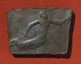 Marino Marini, Putto, formella in bronze