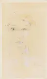 Filippo de Pisis, Ritratto di giovinetto, 1943, pencil and pastel on paper