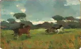 Fuga by Renato Natali, oil on faesite, offered Apr 2023