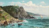 Ugo Manaresi, Mare azzurro a Quercianella Sonnino