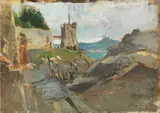 Ulvi Liegi, Lungomare a Nervi