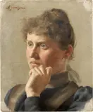 Michele Gordigiani, Ritratto di donna