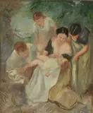 Armando Spadini, Studio per il «Mosè ritrovato»