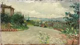 Montughi by Ruggero Panerai, 1886, oil on tavoletta, offered Apr 2023