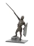 Alberto da Giussano by Enrico Butti, scultura in bronze, offered Apr 2023