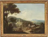 Giuseppe Zais, Paesaggio con rovine, oil on canvas