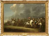 Palamedes Palamedesz., Scontro di cavalleria, oil on canvas