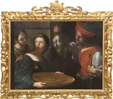 Leonello Spada, Salomè con la testa del Battista, oil on canvas