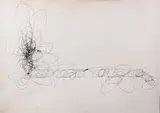 Roberto Crippa, Esperimenti spirali, ink on paper