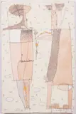 Anselmo Legnani, Senza titolo, 1954, oil and mixed media on panel
