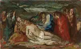 Mario Bucci, Pietà, 1943, oil on canvas