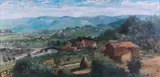 Rutilio Muti, Paesaggio a Vicchio