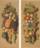 Michelangelo Meucci, Coppia di «Nature morte», 1901, oil on canvas