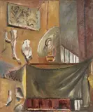 Filippo de Pisis, Lo studio di Parigi (L'atelier du sculpteur)