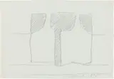 Giorgio Morandi, Natura morta, 1958, pencil on paper