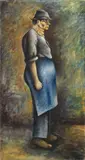 Il capoccia («Il mungitore») by Ottone Rosai, 1934, oil on canvas, offered Dec 2022