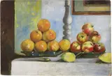 Filippo de Pisis, Natura morta, 1924, oil on cardboard