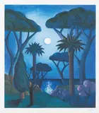 Salvo, Notturno, Acquatinta