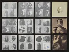 Cesar, Tête a têtes, 1973, Maschera in plastica termoformata