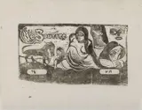 Paul Gauguin, Le Sourire, 1899, Xilografia