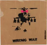 Wrong war by Banksy, 2015, stencil and spray on cardboard, offered Dec 2022