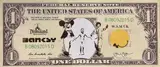 Dismal Dollar Canvas by Banksy, 2015, stampa on canvas, offered Dec 2022