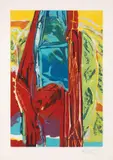 John Chamberlain, Senza titolo, etching and acquatinta a colori