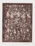 Mark Tobey, Senza titolo, 1970, etching