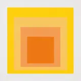 Sp Iv by Josef Albers, 1967, screenprint on card, offered Dec 2022