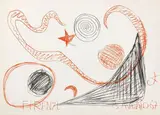 Firenze - 1967 by Alexander Calder, 1967, lithograph, offered Dec 2022
