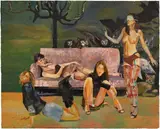 Dormice, Il sonno della ragione genera mostri, 2005, oil and acrylic on canvas