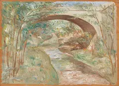 Francesco De Rocchi, Paesaggio, 1934, oil on panel
