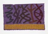 Riccardo Licata, Geroglifici, 2005, mixed media on paper