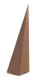 Mauro Staccioli, Sito, 2004, Scultura in acciaio corten