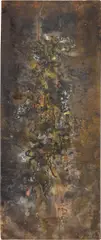 Wu Hao, Paint, 1959, mixed media on canvas