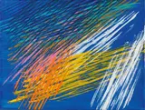 Mar V by Piero Dorazio, 1987, oil on canvas, offered Dec 2022
