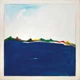 Franco Angeli, Paesaggio, 1975, enamel on canvas